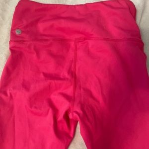 Hot pink leggings